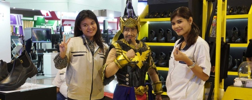 "Gatot Kaca" Hadir di Pameran Sepatu Safety Ranger