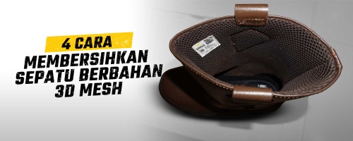 4 Cara Membersihkan Sepatu Berbahan Mesh  